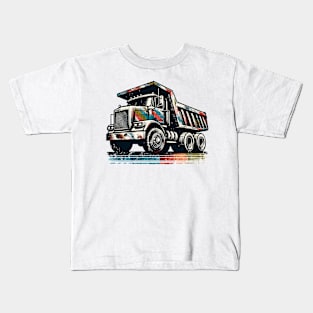 Dump truck Kids T-Shirt